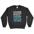 Polaris Keep Chasing the Wild Ã¢â‚¬â€œ Premium Sweatshirt T-Shirts, Hoodie | ZylaModa.com (Image 1)