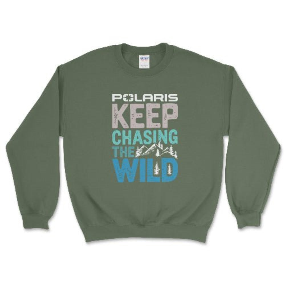 Polaris Keep Chasing the Wild Ã¢â‚¬â€œ Premium Sweatshirt T-Shirts, Hoodie | ZylaModa.com (Image 4)