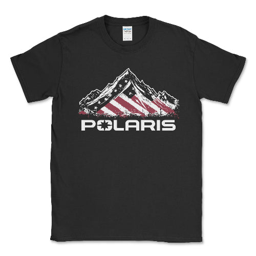 Polaris Men's Big and Tall American Flag T-Shirt Hoodie, Sweatshirt | ZylaModa.com (Image 5)