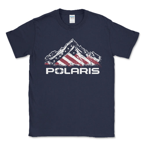 Polaris Men's Big and Tall American Flag T-Shirt Hoodie, Sweatshirt | ZylaModa.com (Image 4)