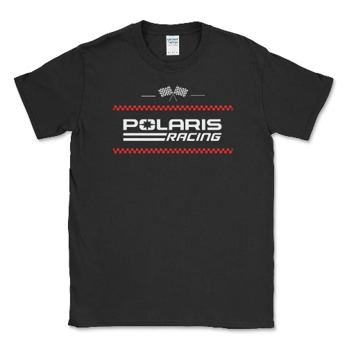 Polaris Men's Big and Tall Racing Flag T-shirt Hoodie, Sweatshirt | ZylaModa.com (Image 5)