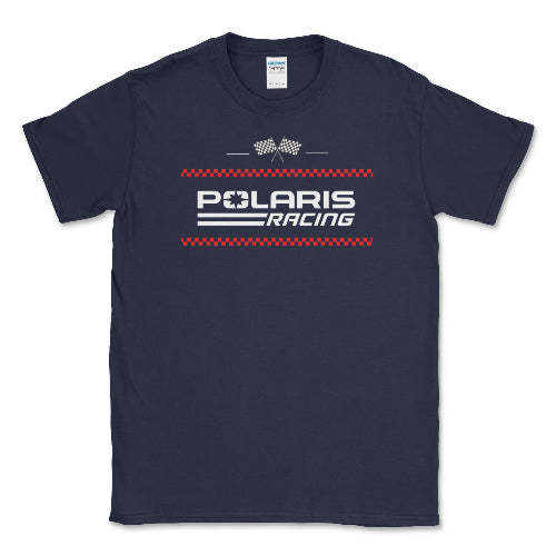 Polaris Men's Big and Tall Racing Flag T-shirt Hoodie, Sweatshirt | ZylaModa.com (Image 1)