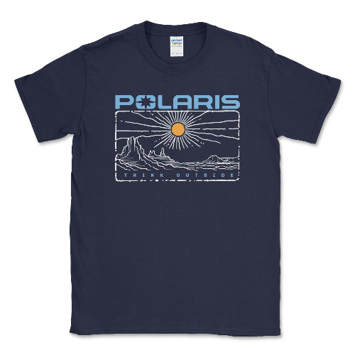 Polaris Men's Big and Tall Think Outside Tee Hoodie, Sweatshirt | ZylaModa.com (Image 3)