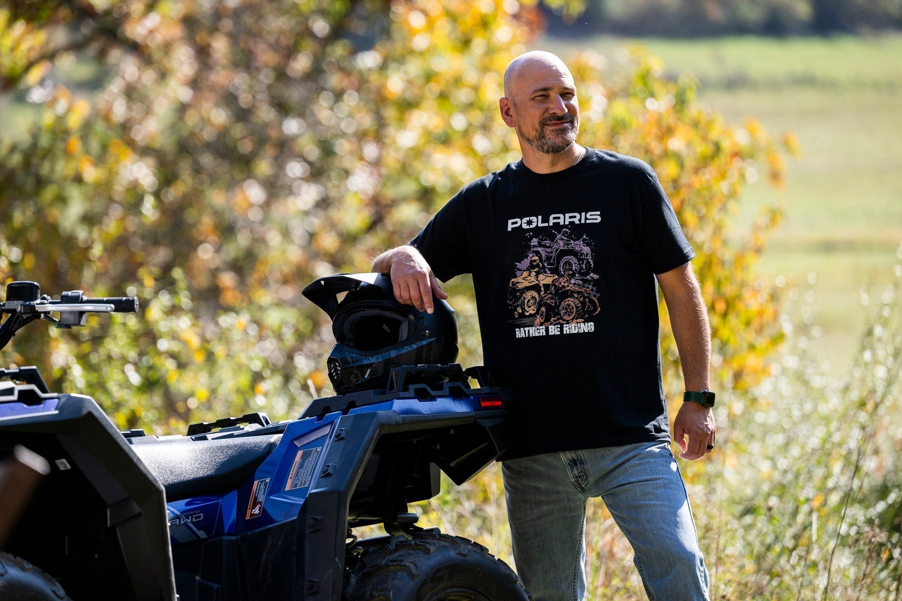 Polaris Off-Road Tee Shirt Ã¢â‚¬â€œ Celebrate the ATV Lifestyle Hoodie, Sweatshirt | ZylaModa.com (Image 2)