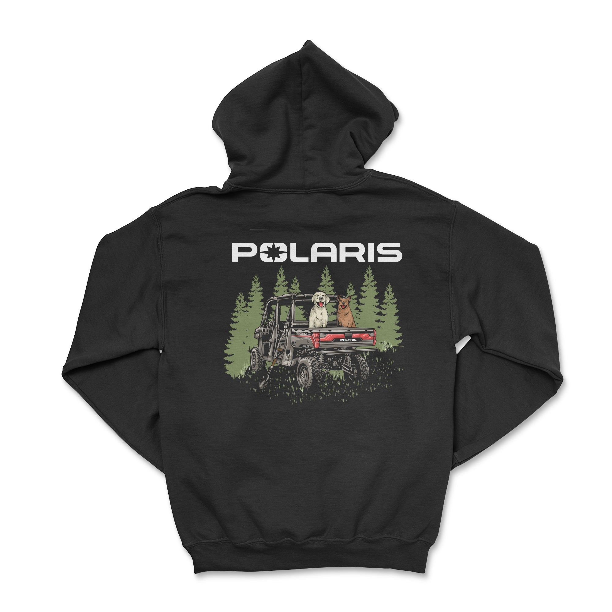 Polaris Ranger Zip-Up Hoodie-Dog Lover T-Shirts, Sweatshirt | ZylaModa.com (Image 1)