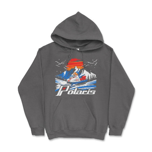 Polaris Retro 70's Snowmobile Hoodie T-Shirts, Sweatshirt | ZylaModa.com (Image 5)