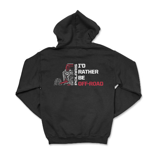 Polaris RZR - Black Zip-Up Hoodie T-Shirts, Sweatshirt | ZylaModa.com (Image 1)