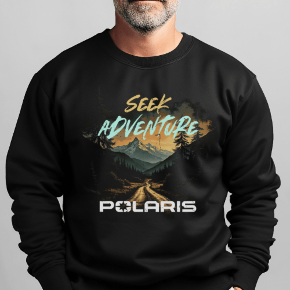 Polaris Seek Adventure Sweatshirt Ã¢â‚¬â€œ Built for Off-Road Enthusiasts T-Shirts, Hoodie | ZylaModa.com (Image 2)