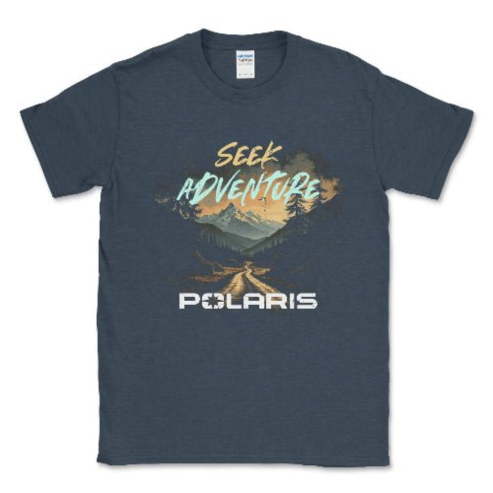 Polaris Seek Adventure T-Shirt : Adventure Starts Here Hoodie, Sweatshirt | ZylaModa.com (Image 1)