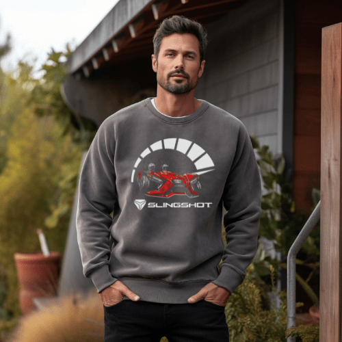 Polaris Slingshot Crewneck Sweatshirt - Ready for Adventure! T-Shirts, Hoodie | ZylaModa.com (Image 3)