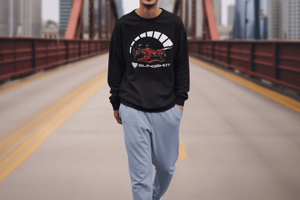 Polaris Slingshot Crewneck Sweatshirt - Ready for Adventure! T-Shirts, Hoodie | ZylaModa.com (Image 2)