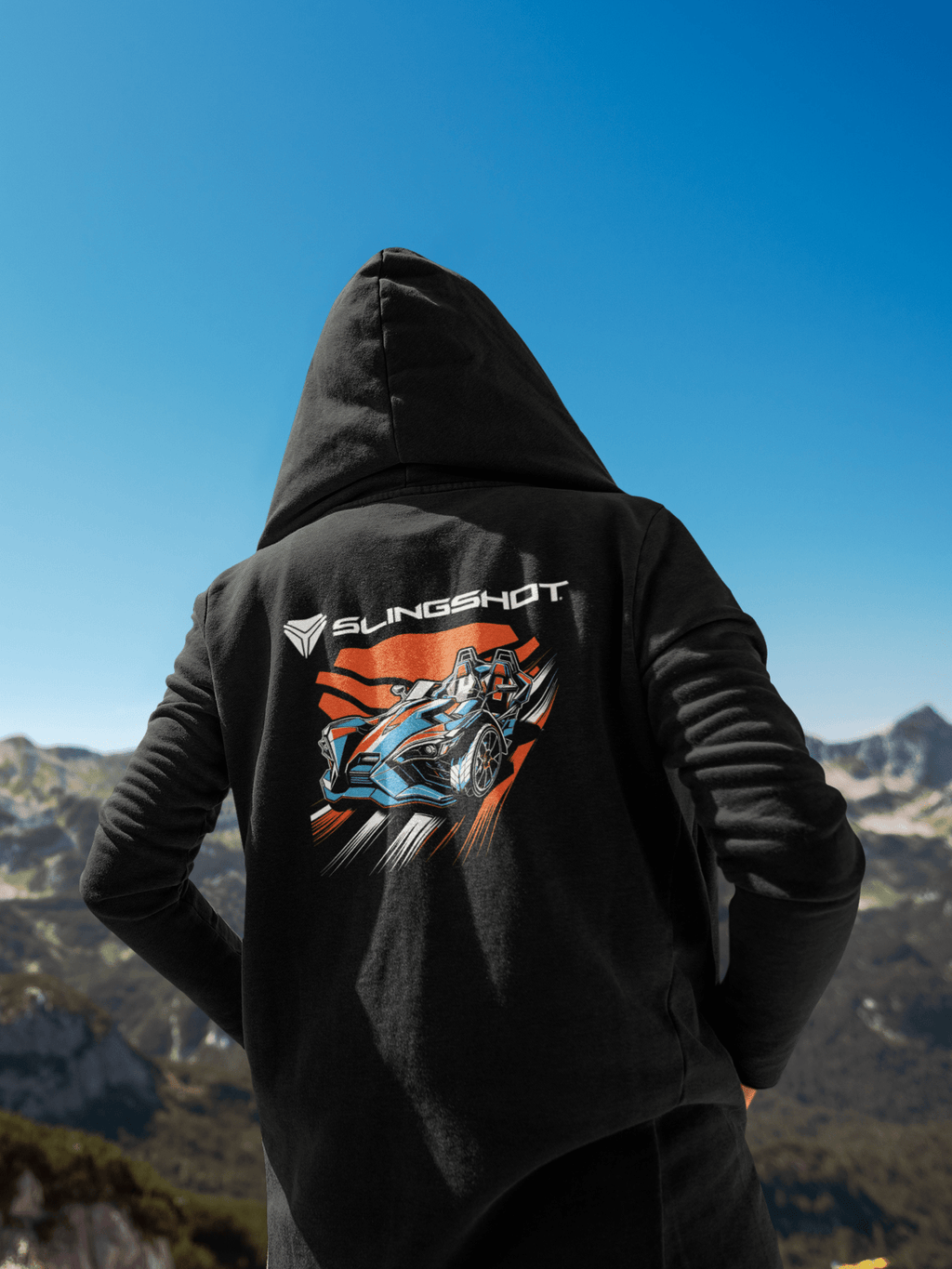 Polaris Slingshot Zip-Up Hoodie T-Shirts, Sweatshirt | ZylaModa.com (Image 2)