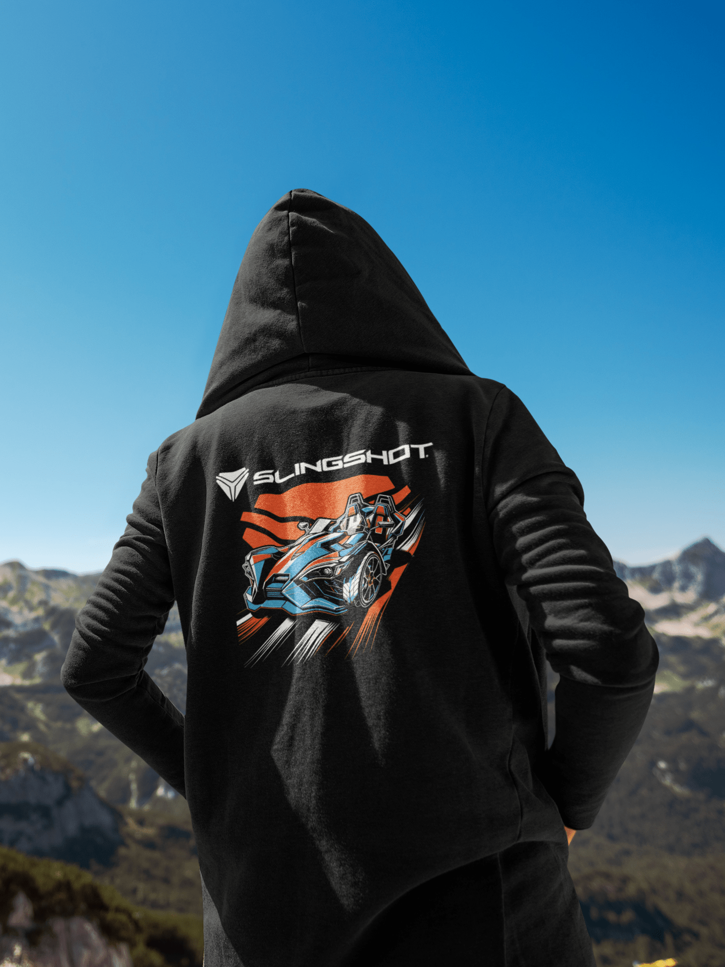 Polaris Slingshot Zip-Up Hoodie T-Shirts, Sweatshirt | ZylaModa.com (Image 2)