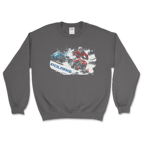 Polaris Snow Trail Rider Sweatshirt - Snowmobile Apparel T-Shirts, Hoodie | ZylaModa.com (Image 5)