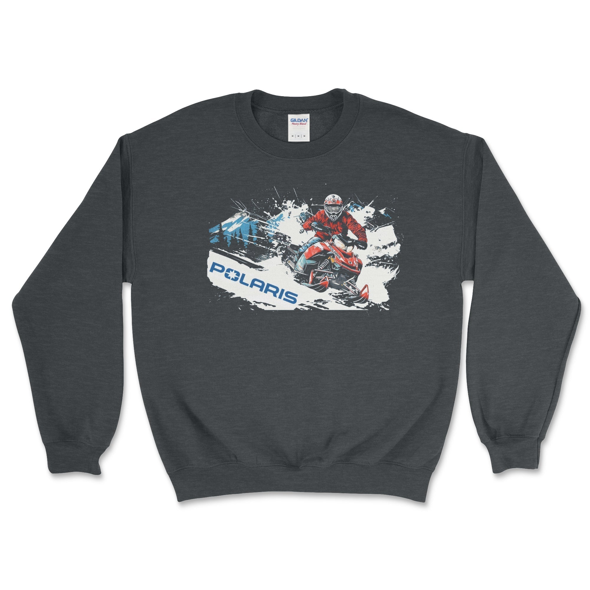 Polaris Snow Trail Rider Sweatshirt - Snowmobile Apparel T-Shirts, Hoodie | ZylaModa.com (Image 1)