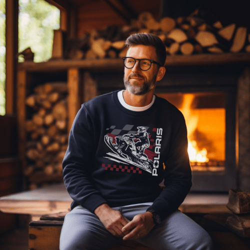 Polaris Snowmobile Adventure Sweatshirt T-Shirts, Hoodie | ZylaModa.com (Image 2)
