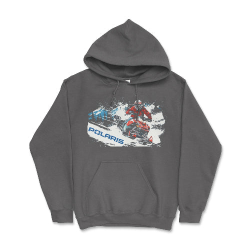 Polaris Snowmobile Gear-Comfy Hoodie T-Shirts, Sweatshirt | ZylaModa.com (Image 5)