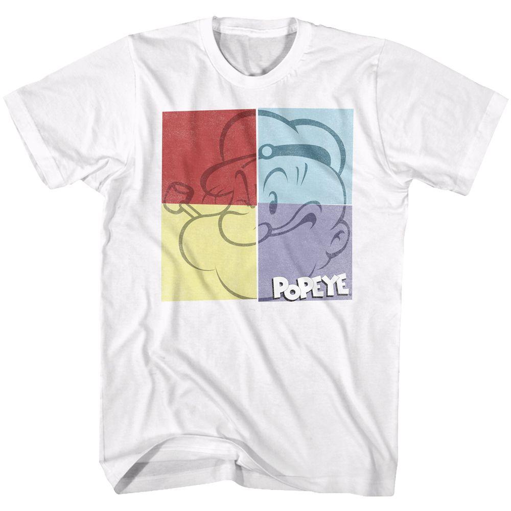 Popeye Popeye Square T-Shirt Hoodie, Sweatshirt | ZylaModa.com