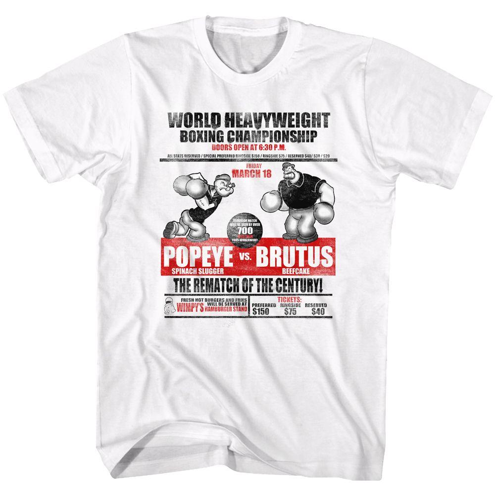Popeye Popeye Vs. Brutus T-Shirt Hoodie, Sweatshirt | ZylaModa.com