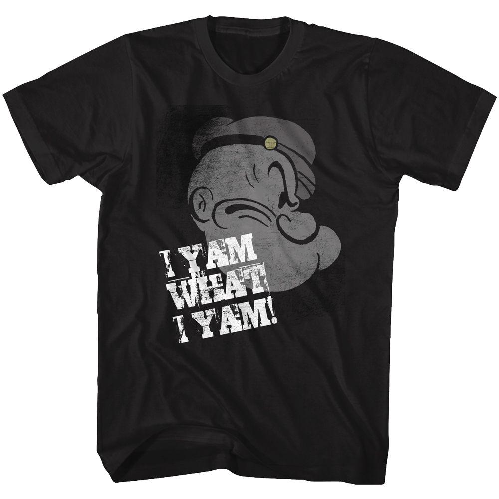 Popeye Profile I Y'Am T-Shirt Hoodie, Sweatshirt | ZylaModa.com
