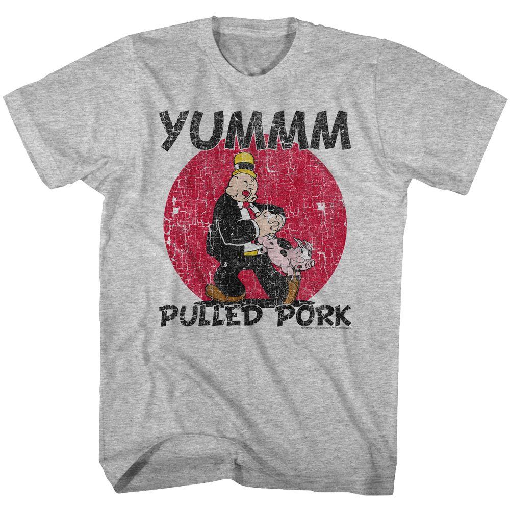 Popeye Pulled Pork T-Shirt Hoodie, Sweatshirt | ZylaModa.com