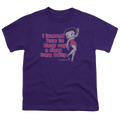Betty Boop Learned From Betty - Youth T-Shirt Hoodie, Sweatshirt | ZylaModa.com