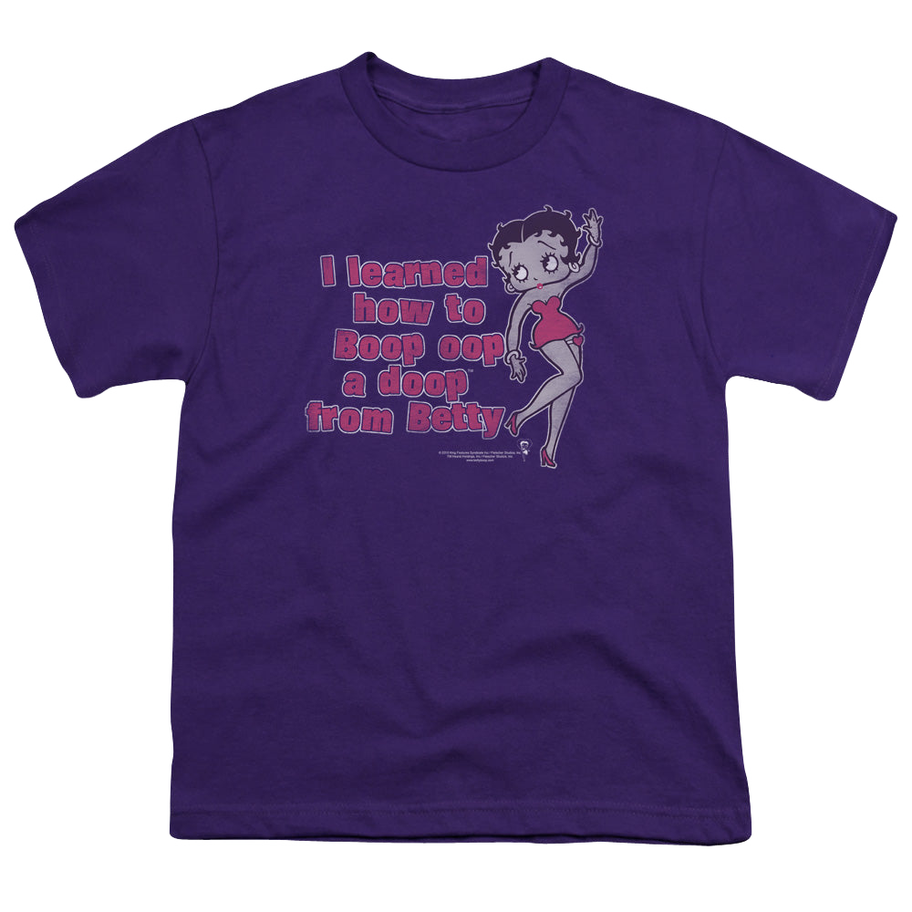 Betty Boop Learned From Betty - Youth T-Shirt Hoodie, Sweatshirt | ZylaModa.com