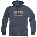 Chevrolet Chevy Bowtie Stacked - Heather Pullover Hoodie Style002 T-Shirts, Sweatshirt | ZylaModa.com