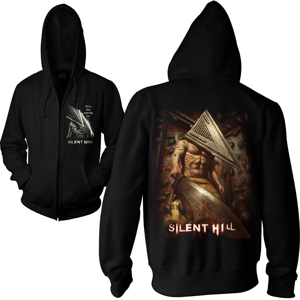 SILENT HILL: PYRAMID HEAD - ZIP-UP HOODIE T-Shirts, Sweatshirt | ZylaModa.com (Image 1)