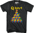 Pyramid Q-Bert T-Shirt Hoodie, Sweatshirt | ZylaModa.com (Image 1)