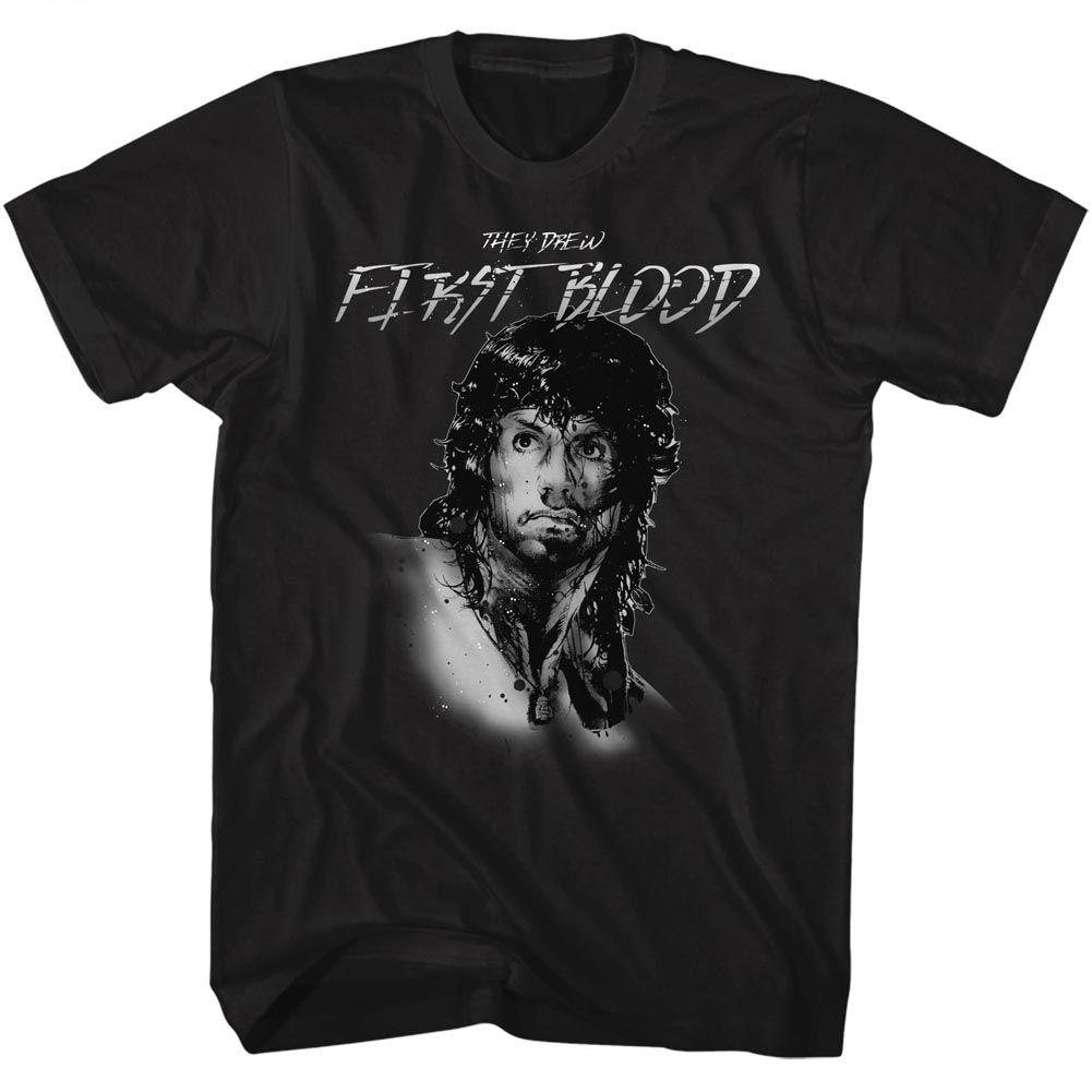Rambo Feels Like The First Time T-Shirt Hoodie, Sweatshirt | ZylaModa.com