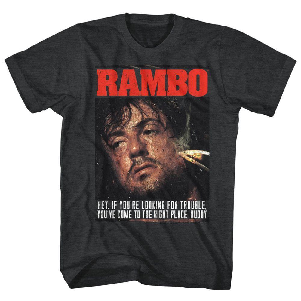 Rambo Gimme Dat SiZZle Boyfriend Tee Hoodie, Sweatshirt | ZylaModa.com