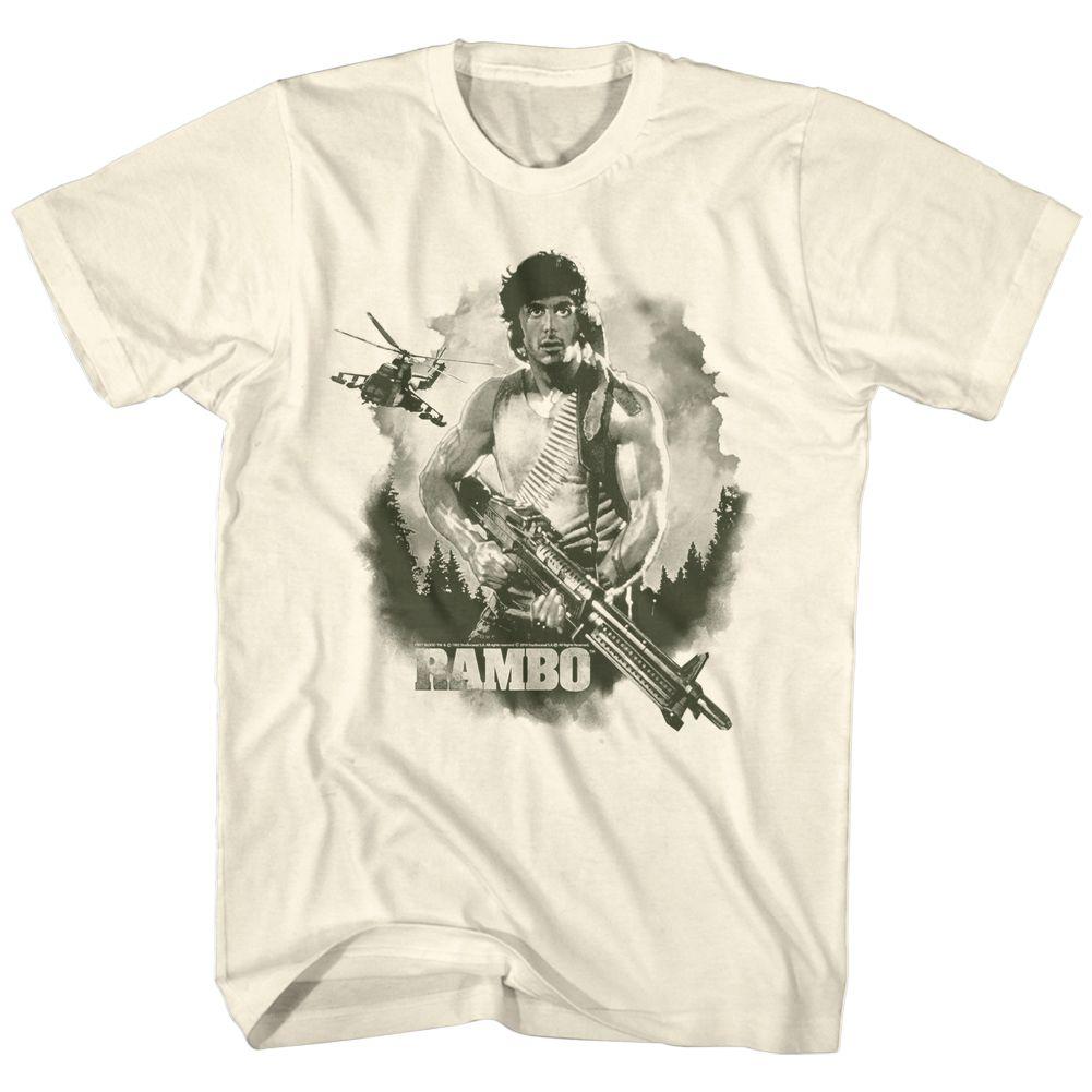 Rambo Watercolor T-Shirt Hoodie, Sweatshirt | ZylaModa.com