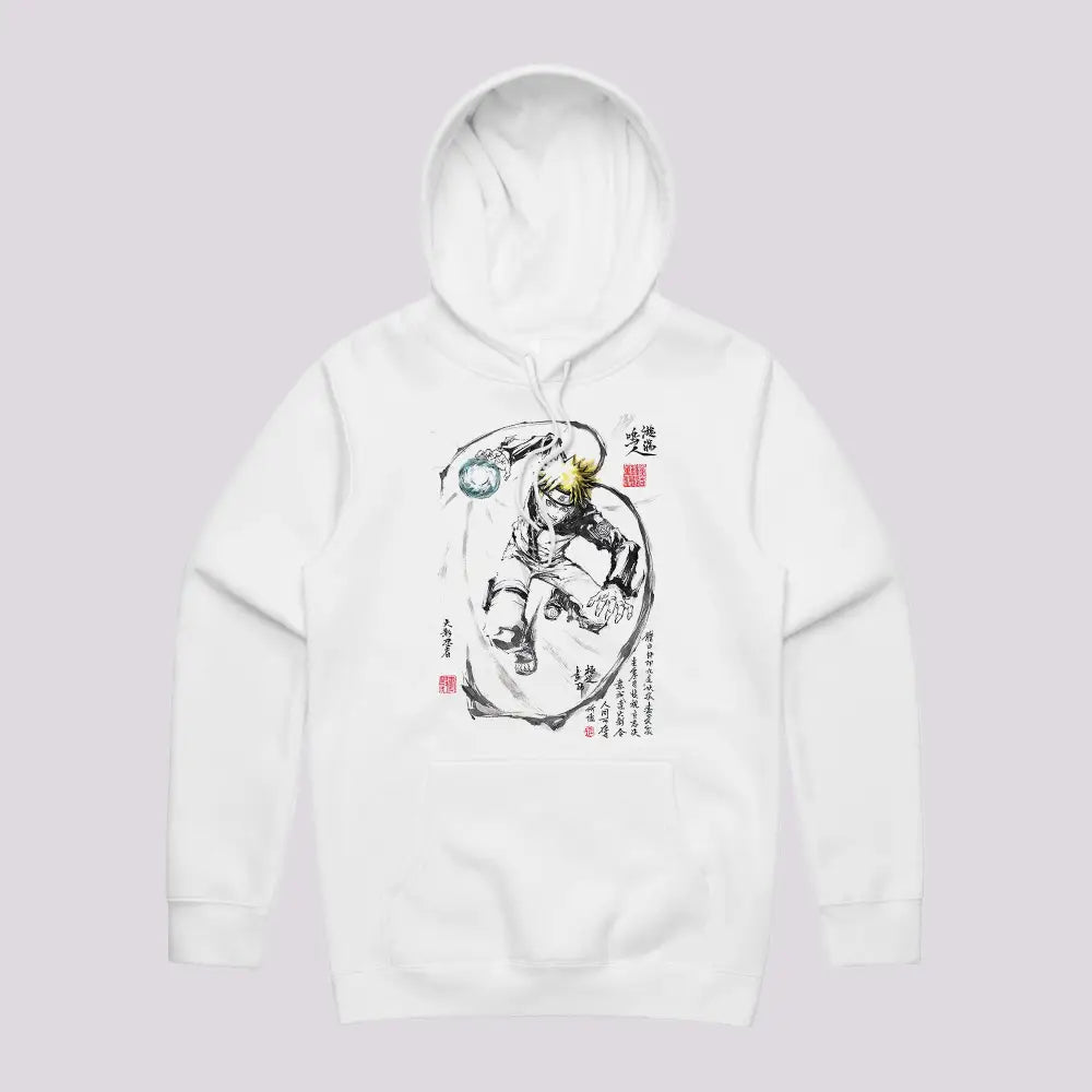 Rasengan Sumi-e Hoodie T-Shirts, Sweatshirt | ZylaModa.com (Image 2)