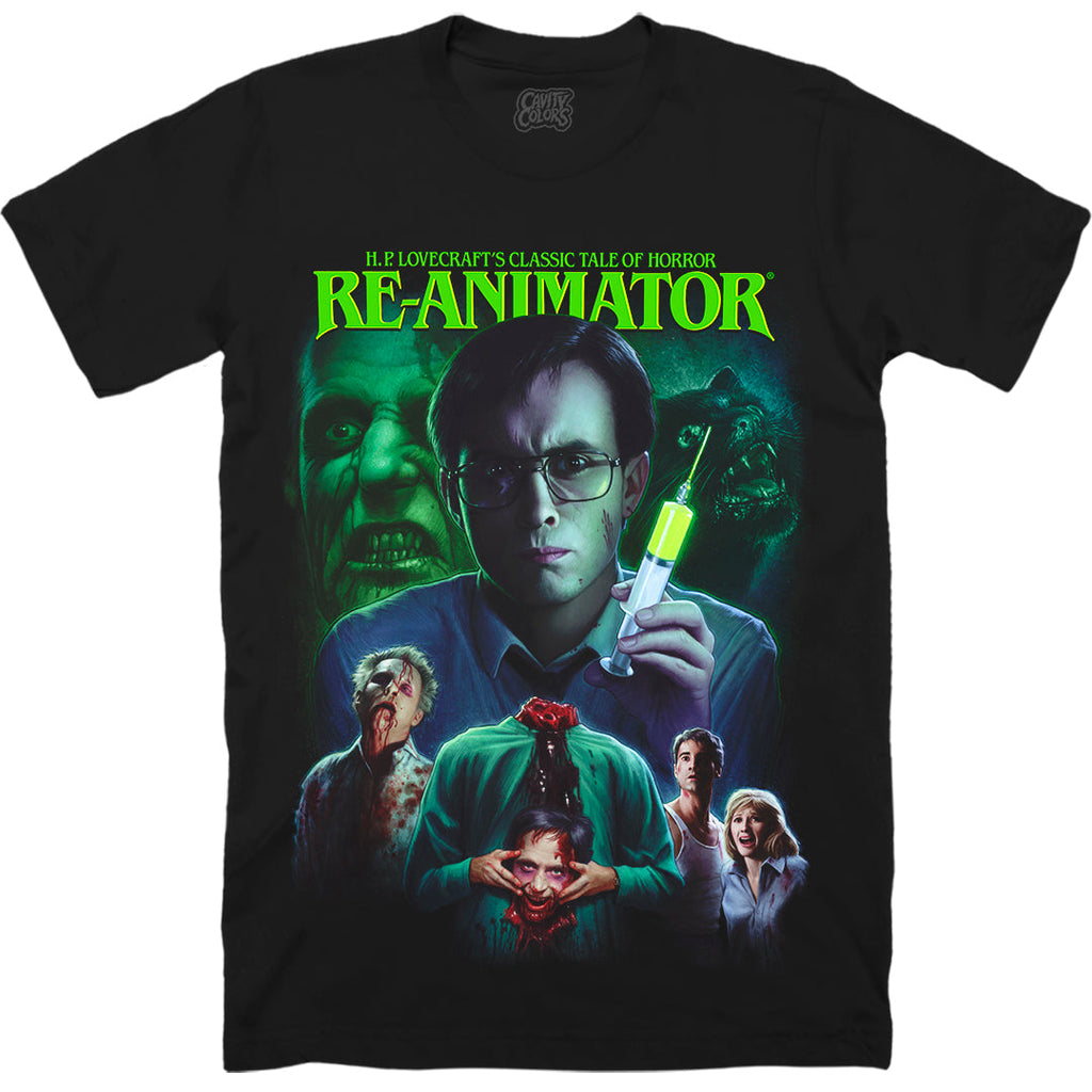 RE-ANIMATOR: CLASSIC TALE OF HORROR - T-SHIRT Hoodie, Sweatshirt | ZylaModa.com (Image 1)