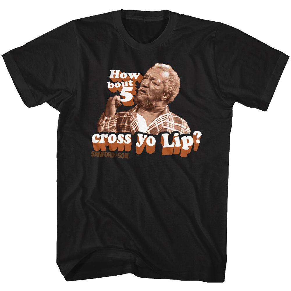 Redd Foxx 5 Cross Yo Lips Boyfriend Tee Hoodie, Sweatshirt | ZylaModa.com