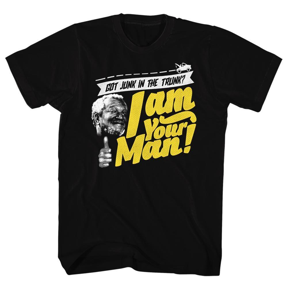 Redd Foxx Junk In The Trunk Boyfriend Tee Hoodie, Sweatshirt | ZylaModa.com