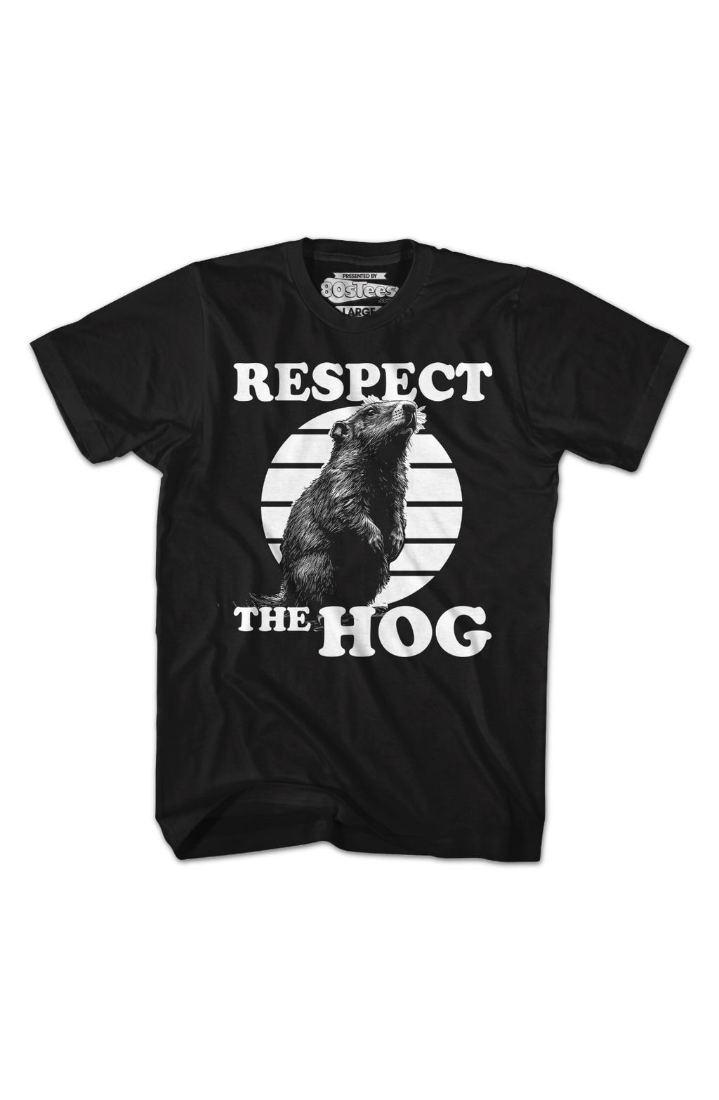 Respect The Hog Groundhog Day T-Shirt Hoodie, Sweatshirt | ZylaModa.com (Image 2)