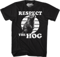 Respect The Hog Groundhog Day T-Shirt Hoodie, Sweatshirt | ZylaModa.com (Image 1)