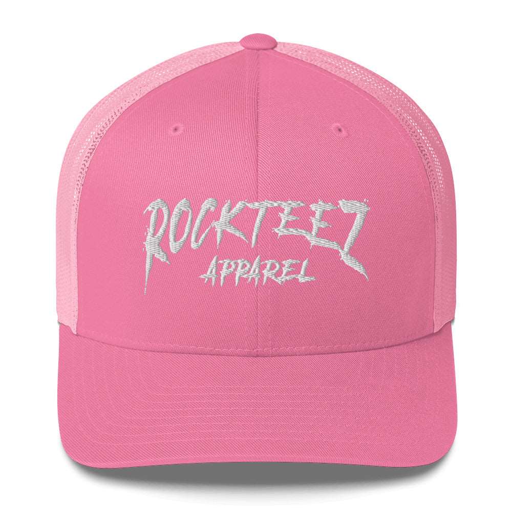 Rockteez Apparel Pink Trucker Cap T-Shirts, Hoodie, Sweatshirt | ZylaModa.com (Image 1)
