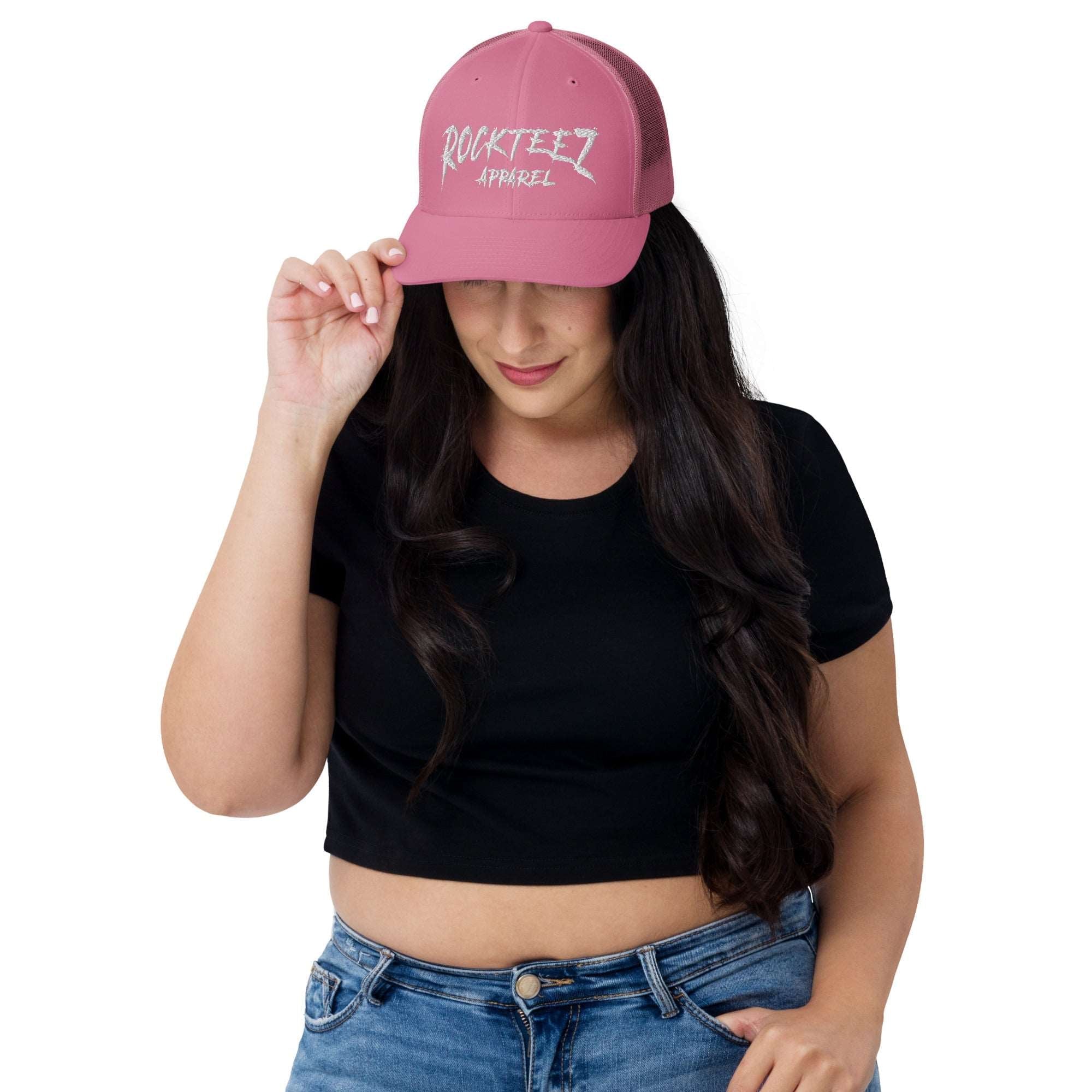 Rockteez Apparel Pink Trucker Cap T-Shirts, Hoodie, Sweatshirt | ZylaModa.com (Image 4)