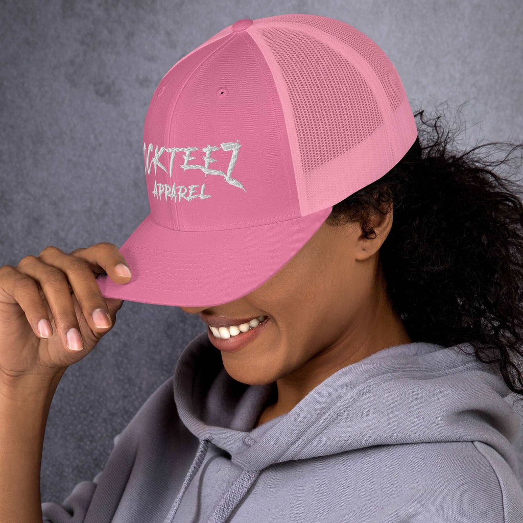 Rockteez Apparel Pink Trucker Cap T-Shirts, Hoodie, Sweatshirt | ZylaModa.com (Image 3)