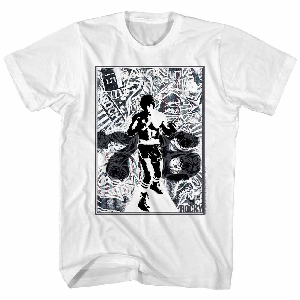 Rocky 76 Collage T-Shirt Hoodie, Sweatshirt | ZylaModa.com