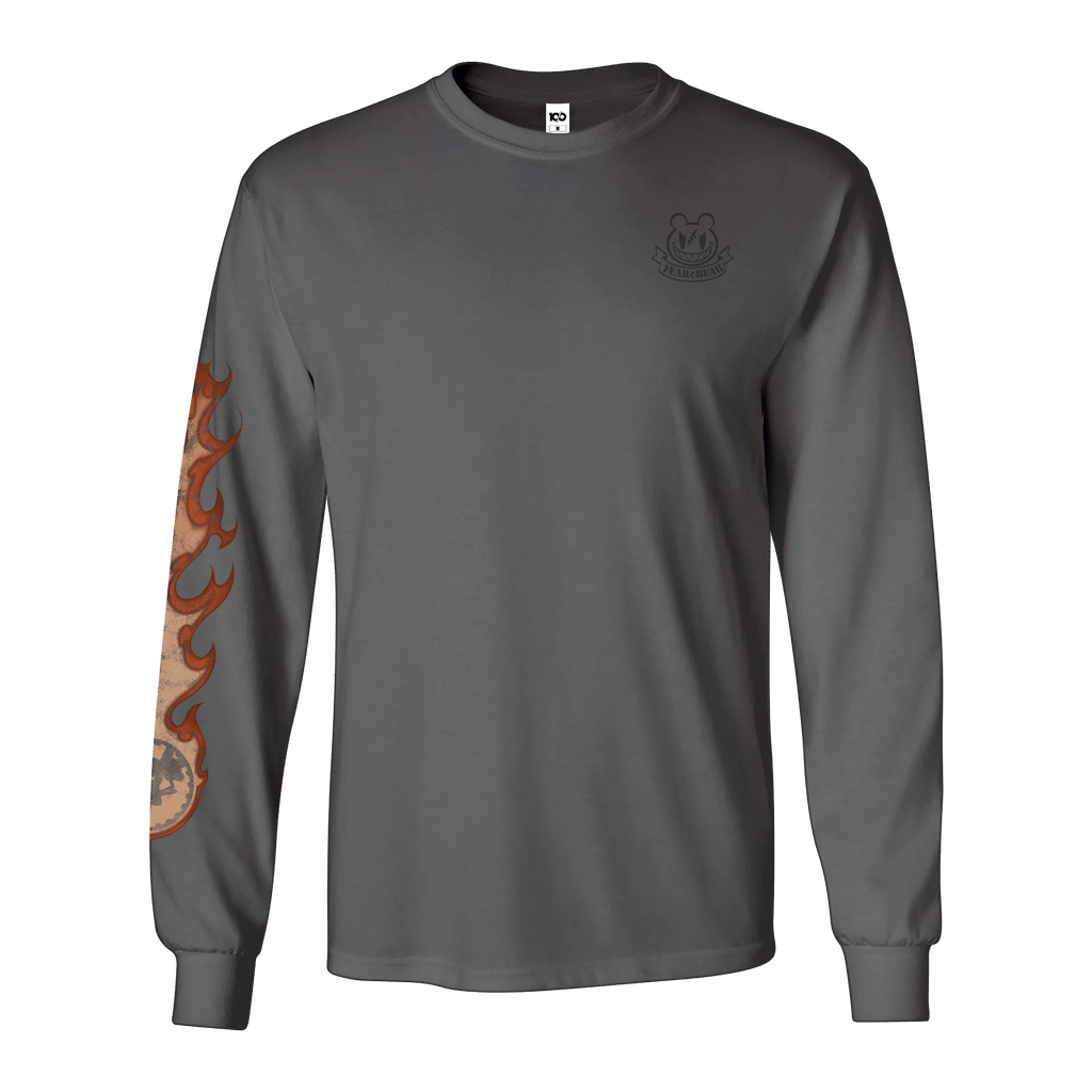 GUILTY GEAR - 'Return of the Killing Machine' Long Sleeve Shirt - Charcoal Hoodie, Sweatshirt | ZylaModa.com (Image 5)