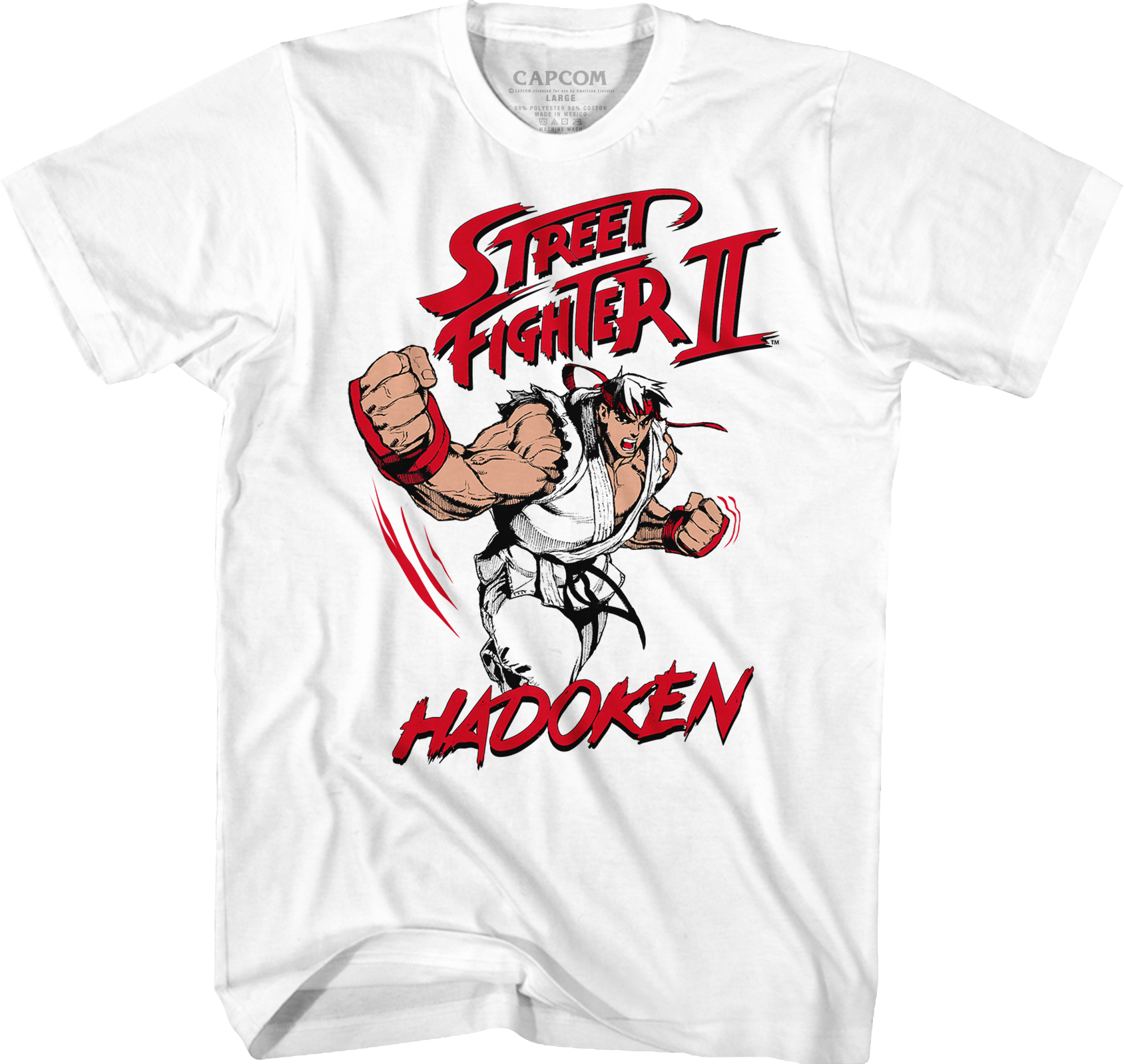 Ryu Hadoken Street Fighter T-Shirt Hoodie, Sweatshirt | ZylaModa.com (Image 1)