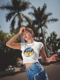 Saved By The Bell Sbtb Logo Womens Crop Tee Hoodie, Sweatshirt | ZylaModa.com (Image 1)
