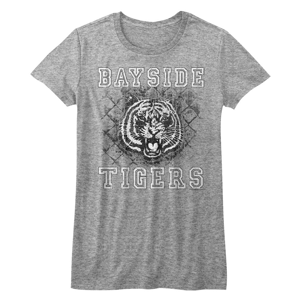 Saved By The Bell Schoolyard Tigers Womens T-Shirt Hoodie, Sweatshirt | ZylaModa.com
