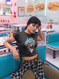 Saved By The Bell Summer Tour 93 Womens Crop Tee Hoodie, Sweatshirt | ZylaModa.com (Image 1)