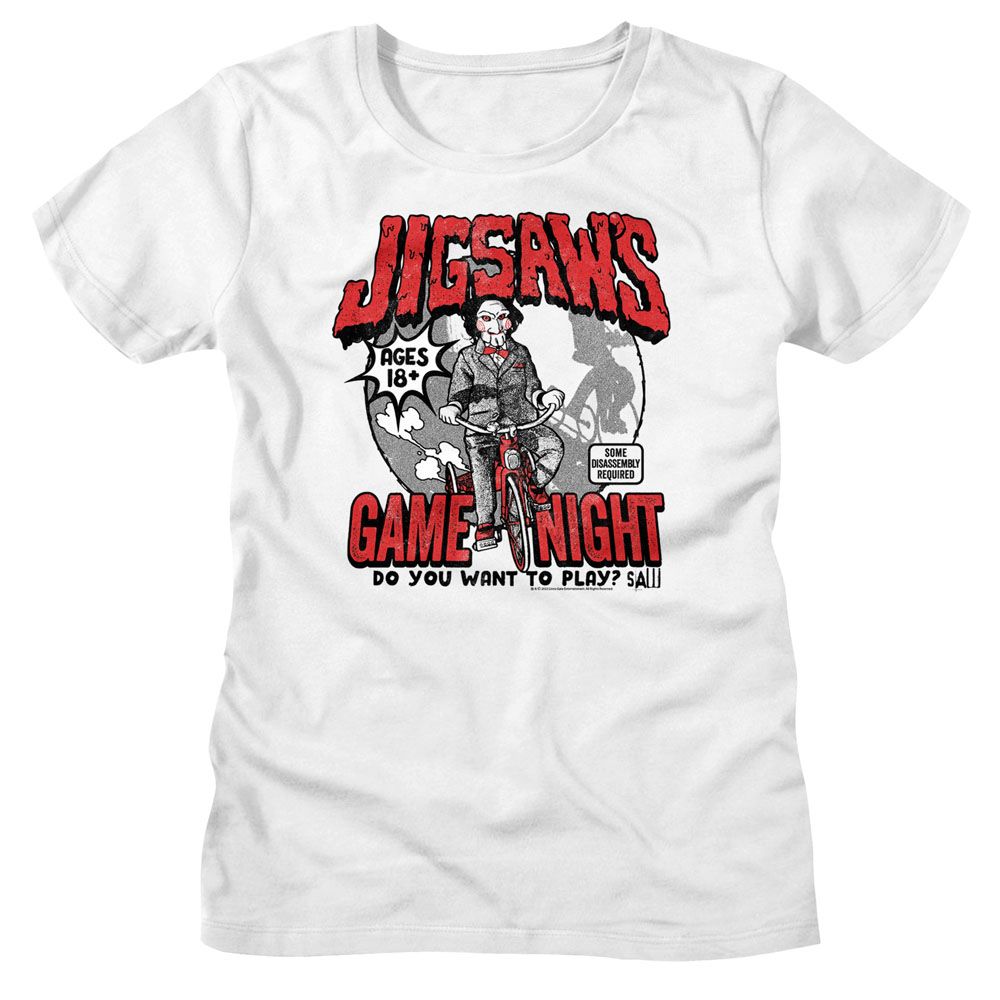Saw - Game Night Womens T-Shirt Hoodie, Sweatshirt | ZylaModa.com