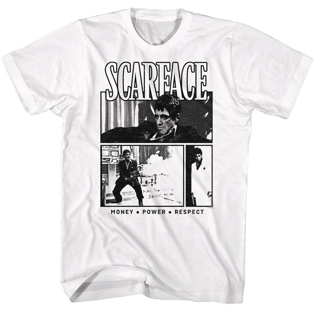 Scarface - Comic Background T-Shirt Hoodie, Sweatshirt | ZylaModa.com